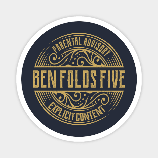 Ben Folds Five Vintage Ornament Magnet by irbey